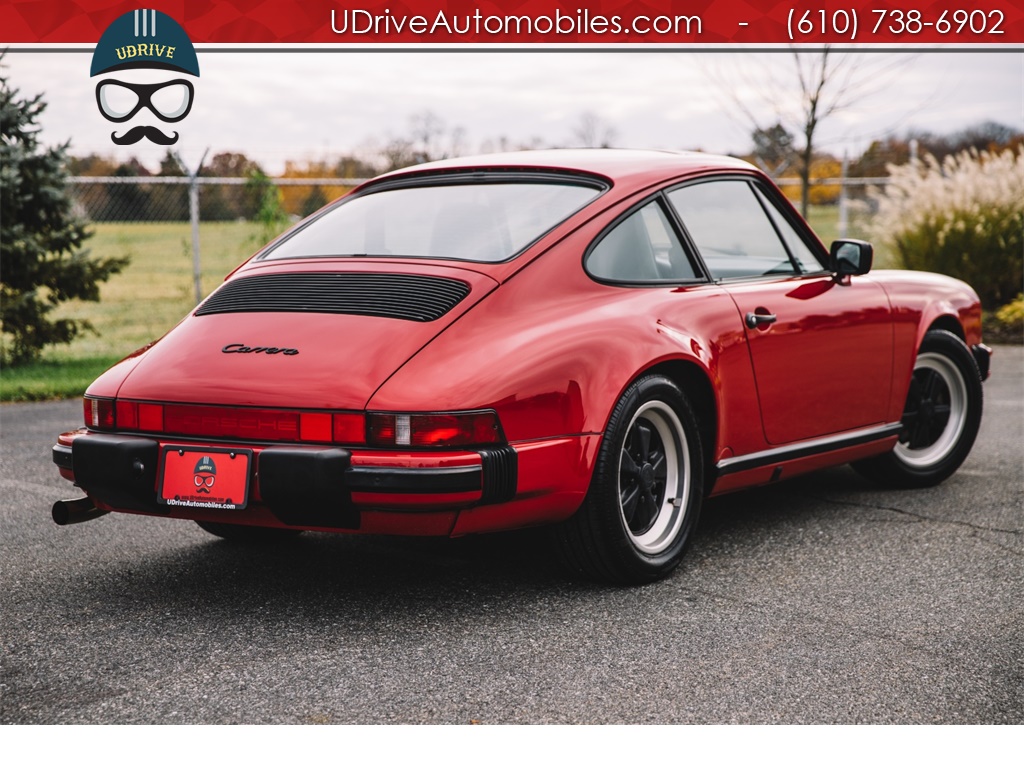 1987 Porsche 911 Carrera Carmine Red Service History G50   - Photo 3 - West Chester, PA 19382