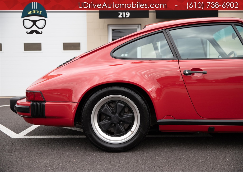 1987 Porsche 911 Carrera Carmine Red Service History G50   - Photo 16 - West Chester, PA 19382