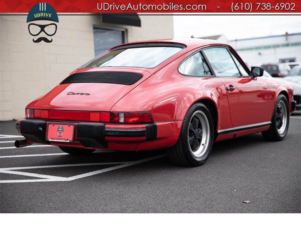 1987 Porsche 911 Carrera Carmine Red Service History G50   - Photo 17 - West Chester, PA 19382