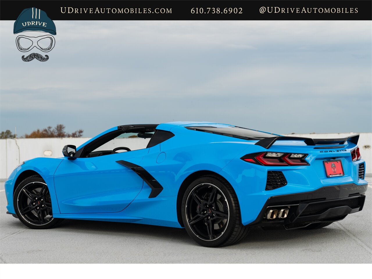 2023 Chevrolet Corvette Stingray  Z51 Perf Pkg 544 Miles Rapid Blue - Photo 4 - West Chester, PA 19382