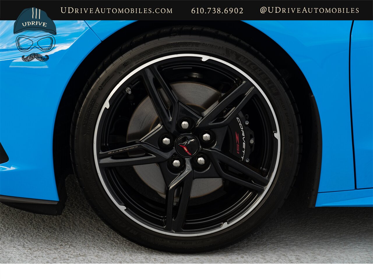 2023 Chevrolet Corvette Stingray  Z51 Perf Pkg 544 Miles Rapid Blue - Photo 60 - West Chester, PA 19382