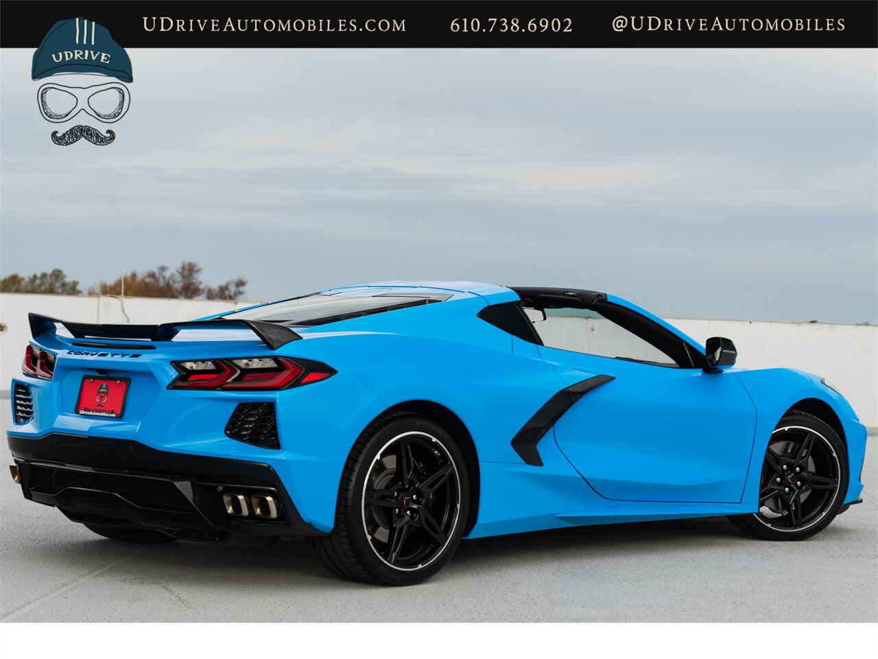 2023 Chevrolet Corvette Stingray  Z51 Perf Pkg 544 Miles Rapid Blue - Photo 2 - West Chester, PA 19382