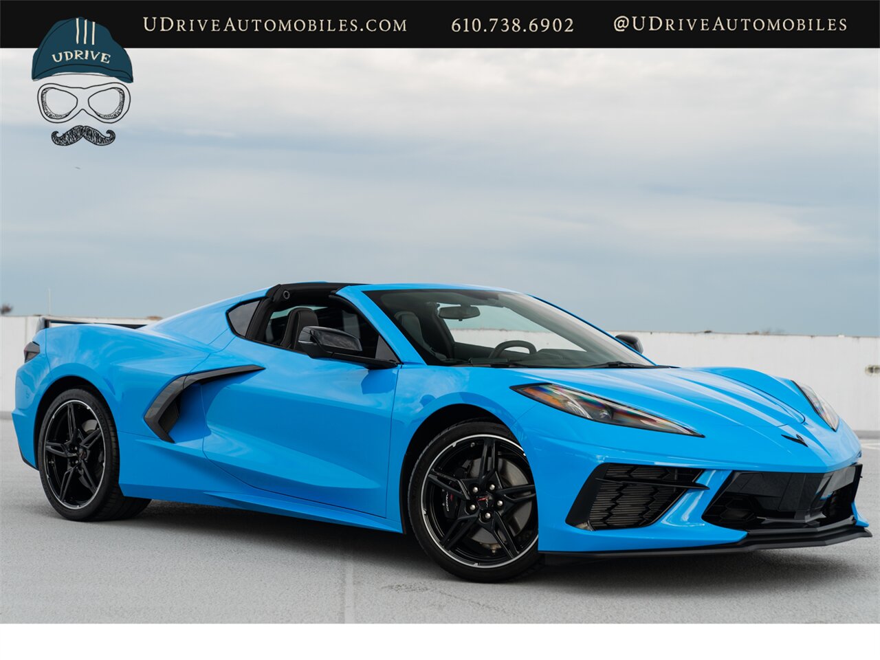 2023 Chevrolet Corvette Stingray  Z51 Perf Pkg 544 Miles Rapid Blue - Photo 3 - West Chester, PA 19382