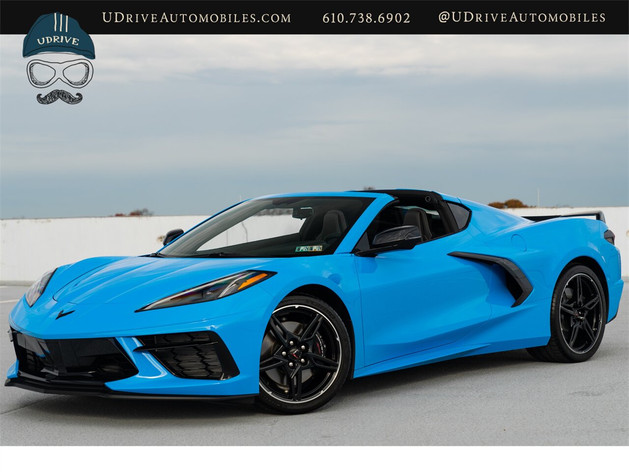 2023 Chevrolet Corvette Stingray  Z51 Perf Pkg 544 Miles Rapid Blue - Photo 1 - West Chester, PA 19382