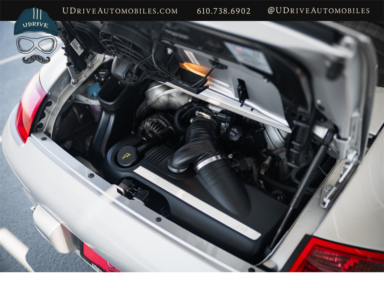 2008 Porsche 911 Carrera 4S  997 6 Speed Sport Exhaust Turbo Wheels Red Tails Silver Belts Detailed Serv Hist - Photo 47 - West Chester, PA 19382