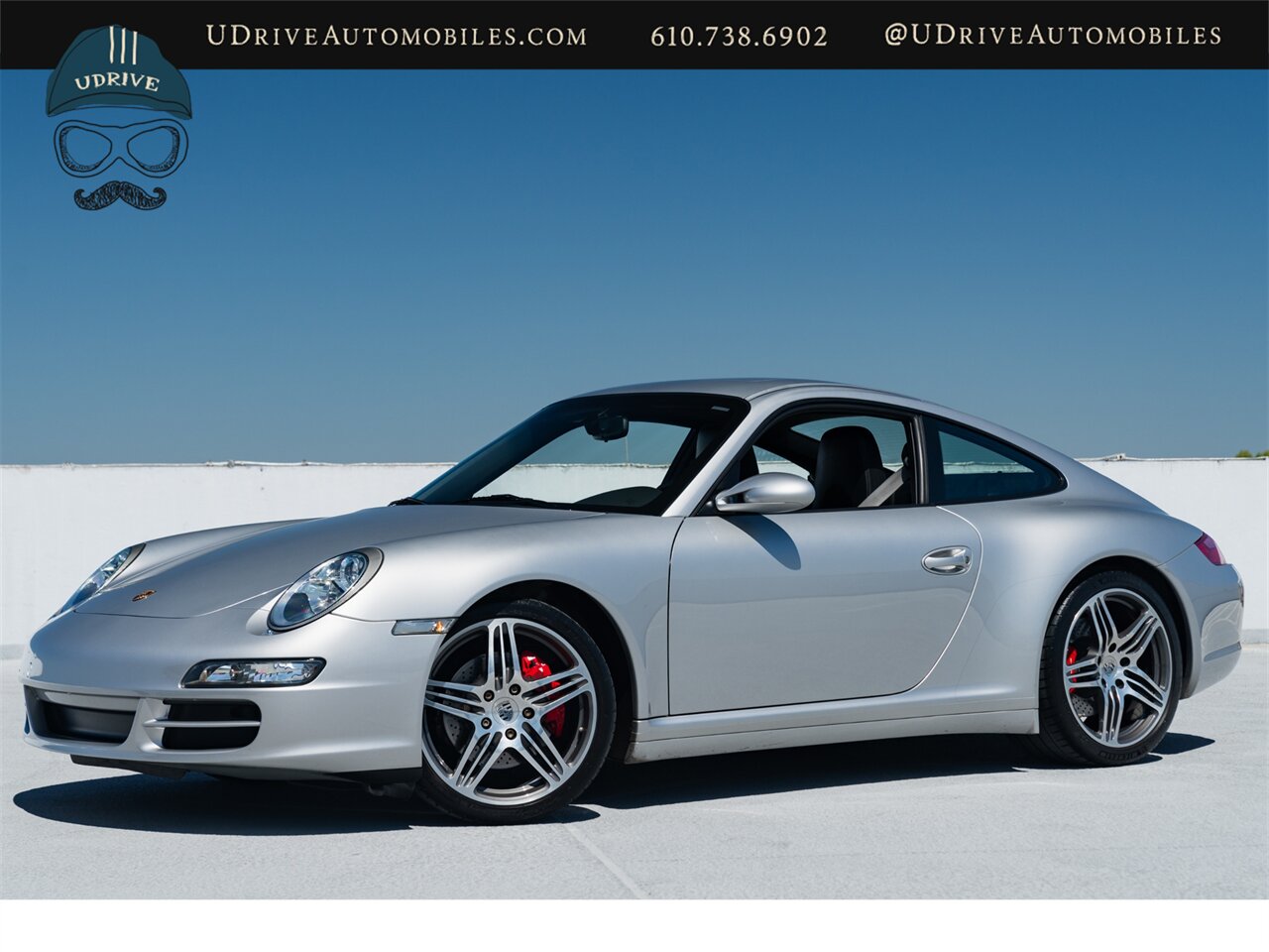 2008 Porsche 911 Carrera 4S  997 6 Speed Sport Exhaust Turbo Wheels Red Tails Silver Belts Detailed Serv Hist - Photo 1 - West Chester, PA 19382