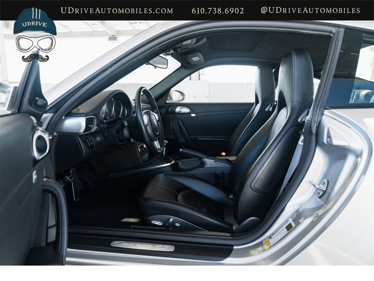 2008 Porsche 911 Carrera 4S  997 6 Speed Sport Exhaust Turbo Wheels Red Tails Silver Belts Detailed Serv Hist - Photo 32 - West Chester, PA 19382