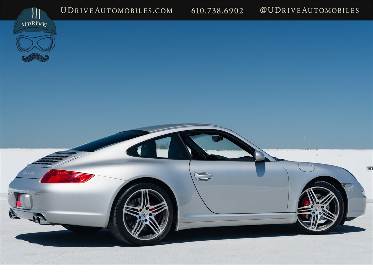 2008 Porsche 911 Carrera 4S  997 6 Speed Sport Exhaust Turbo Wheels Red Tails Silver Belts Detailed Serv Hist - Photo 5 - West Chester, PA 19382