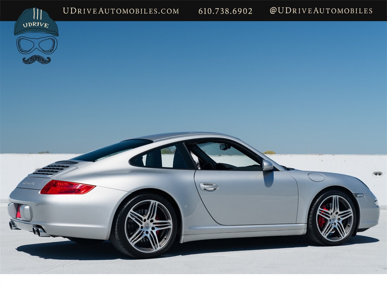 2008 Porsche 911 Carrera 4S  997 6 Speed Sport Exhaust Turbo Wheels Red Tails Silver Belts Detailed Serv Hist - Photo 21 - West Chester, PA 19382