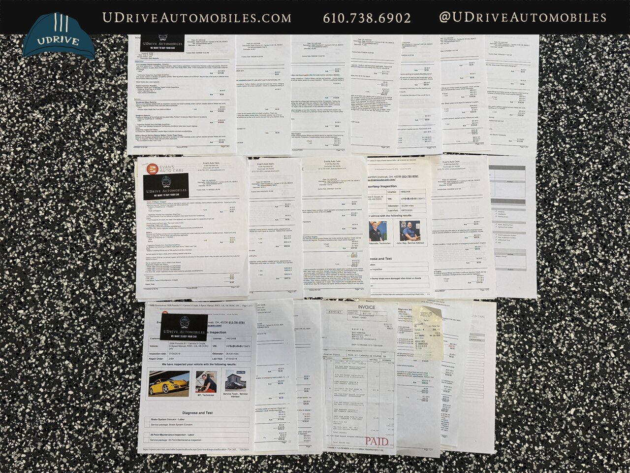 2008 Porsche 911 Carrera 4S  997 6 Speed Sport Exhaust Turbo Wheels Red Tails Silver Belts Detailed Serv Hist - Photo 56 - West Chester, PA 19382