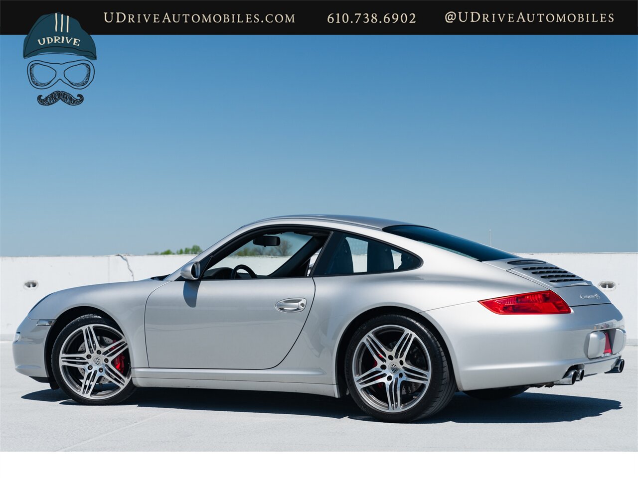 2008 Porsche 911 Carrera 4S  997 6 Speed Sport Exhaust Turbo Wheels Red Tails Silver Belts Detailed Serv Hist - Photo 4 - West Chester, PA 19382