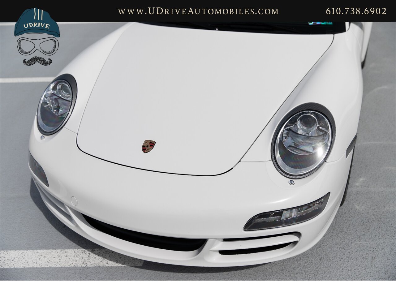 2007 Porsche 911 Targa 4S 6 Speed 997 Carrara White Sport Chrono  Full Lthr Interior Sport Seats Pntd Console Turbo Whls Wht Dials - Photo 12 - West Chester, PA 19382