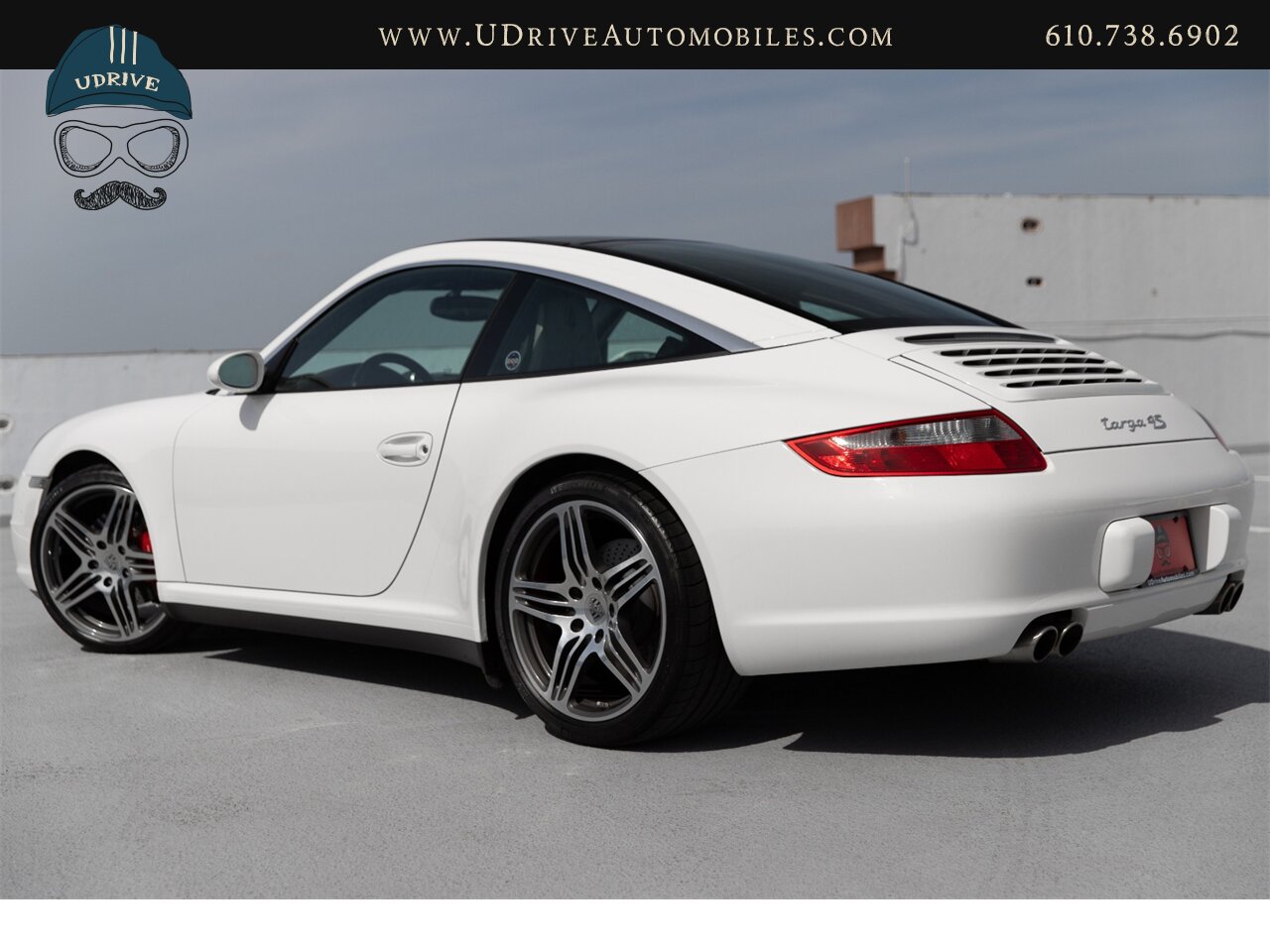 2007 Porsche 911 Targa 4S 6 Speed 997 Carrara White Sport Chrono  Full Lthr Interior Sport Seats Pntd Console Turbo Whls Wht Dials - Photo 6 - West Chester, PA 19382