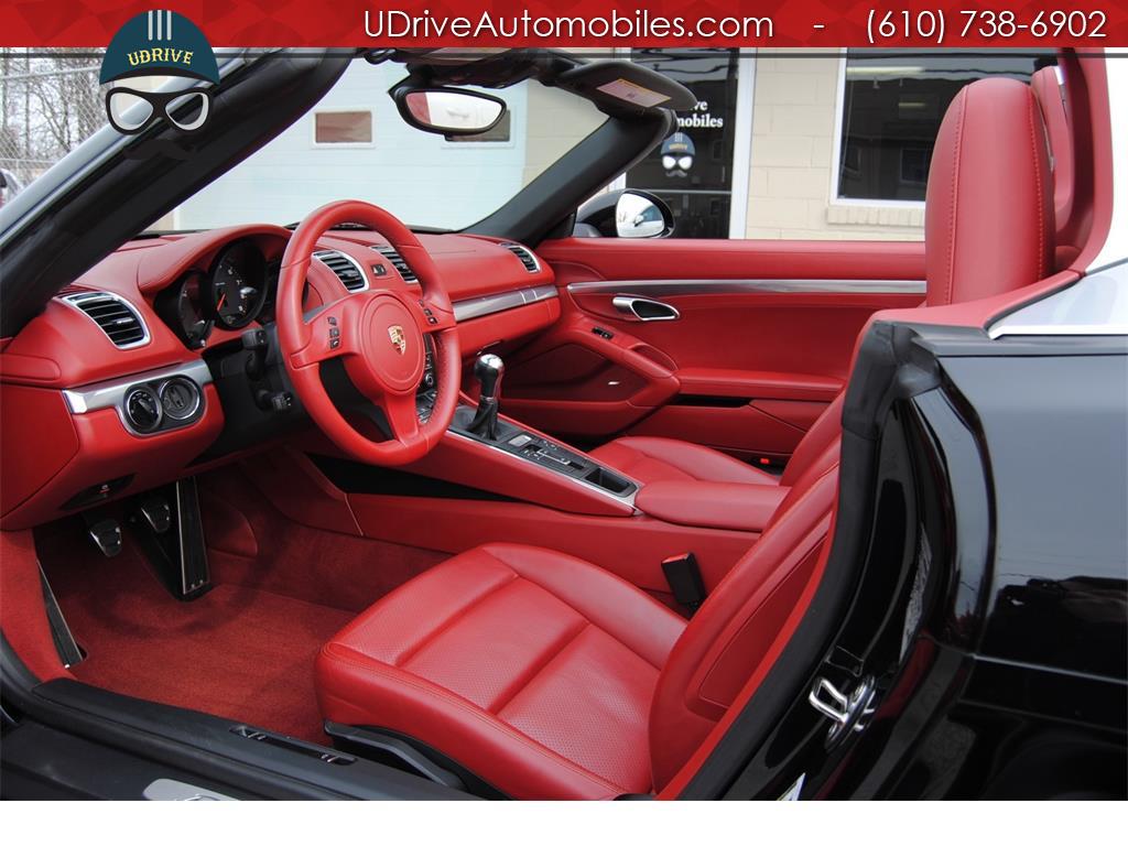 2013 Porsche Boxster Warranty 1 Owner 6 Speed Nav Full Lthr Red Top XM   - Photo 17 - West Chester, PA 19382