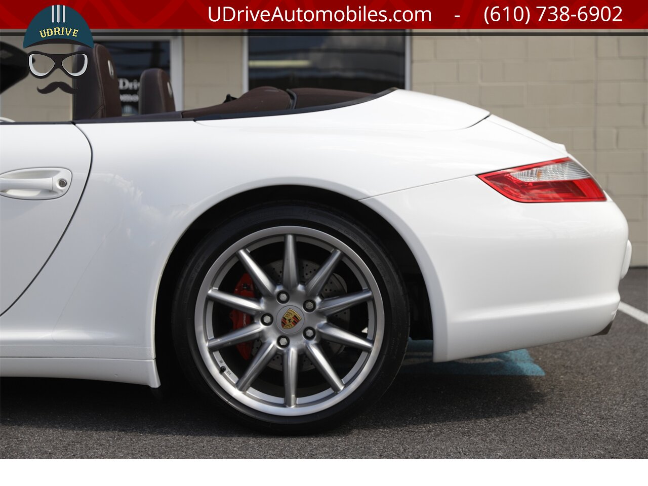 2006 Porsche 911 997 C4S Cabriolet 6Sp 8k Miles White Cocoa Lthr  Chrono Sport Shifter Rare Color Combo $109k MSRP - Photo 24 - West Chester, PA 19382