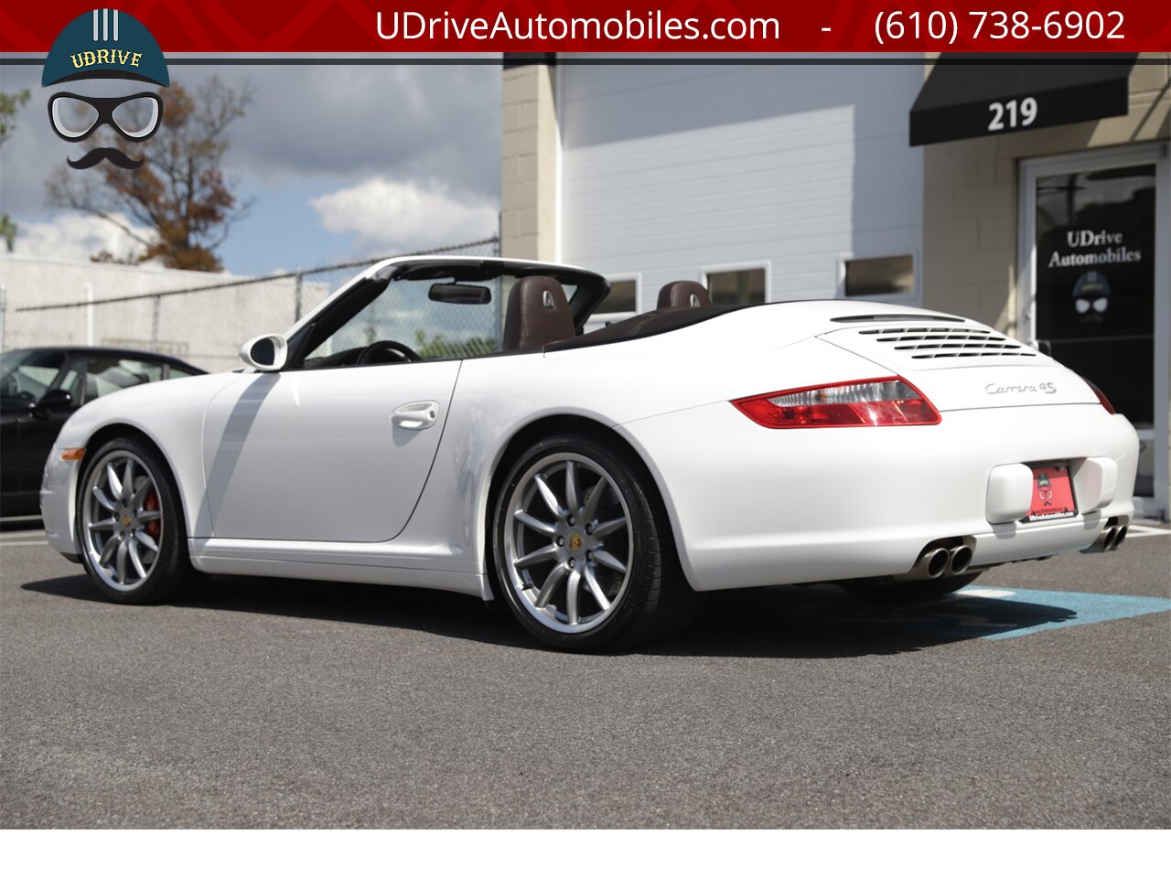 2006 Porsche 911 997 C4S Cabriolet 6Sp 8k Miles White Cocoa Lthr  Chrono Sport Shifter Rare Color Combo $109k MSRP - Photo 23 - West Chester, PA 19382