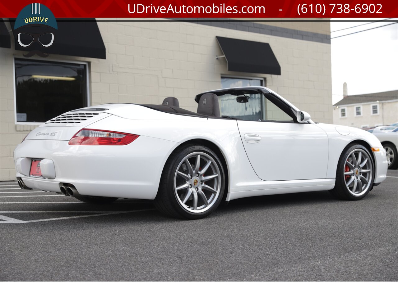 2006 Porsche 911 997 C4S Cabriolet 6Sp 8k Miles White Cocoa Lthr  Chrono Sport Shifter Rare Color Combo $109k MSRP - Photo 19 - West Chester, PA 19382