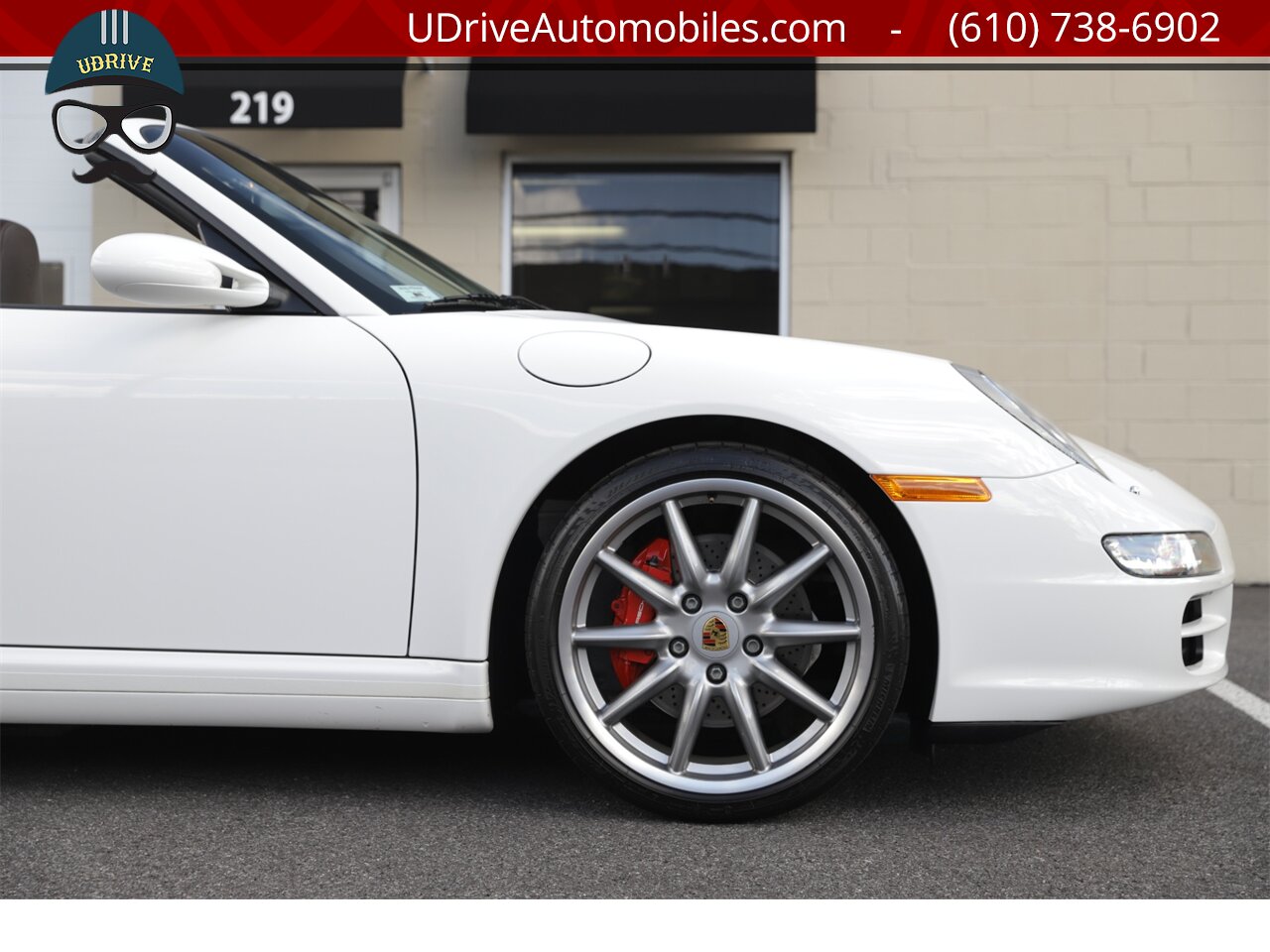 2006 Porsche 911 997 C4S Cabriolet 6Sp 8k Miles White Cocoa Lthr  Chrono Sport Shifter Rare Color Combo $109k MSRP - Photo 16 - West Chester, PA 19382