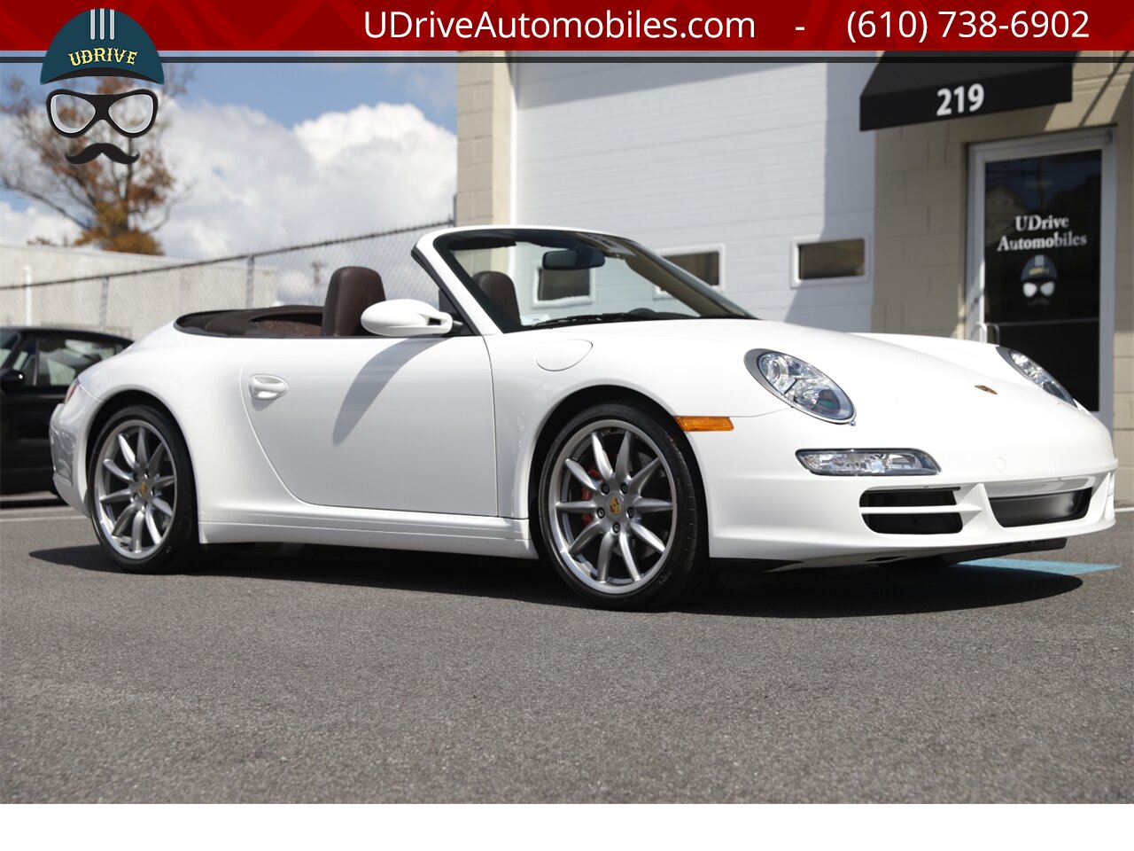 2006 Porsche 911 997 C4S Cabriolet 6Sp 8k Miles White Cocoa Lthr  Chrono Sport Shifter Rare Color Combo $109k MSRP - Photo 15 - West Chester, PA 19382