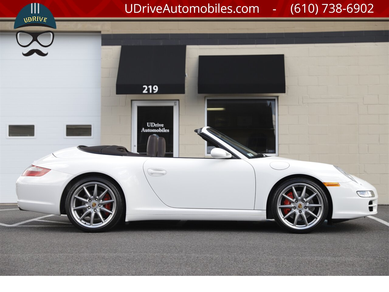 2006 Porsche 911 997 C4S Cabriolet 6Sp 8k Miles White Cocoa Lthr  Chrono Sport Shifter Rare Color Combo $109k MSRP - Photo 17 - West Chester, PA 19382