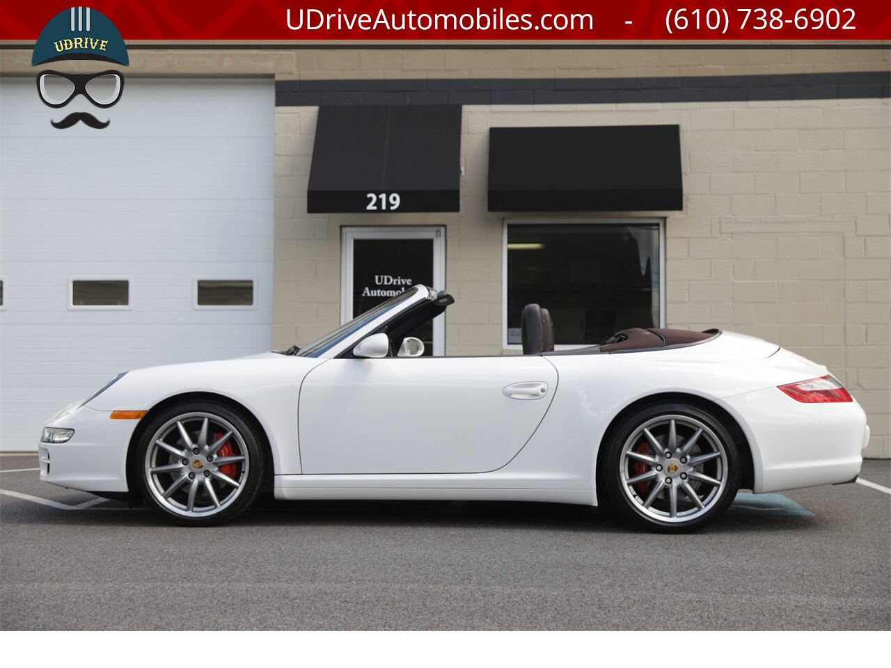 2006 Porsche 911 997 C4S Cabriolet 6Sp 8k Miles White Cocoa Lthr  Chrono Sport Shifter Rare Color Combo $109k MSRP - Photo 8 - West Chester, PA 19382