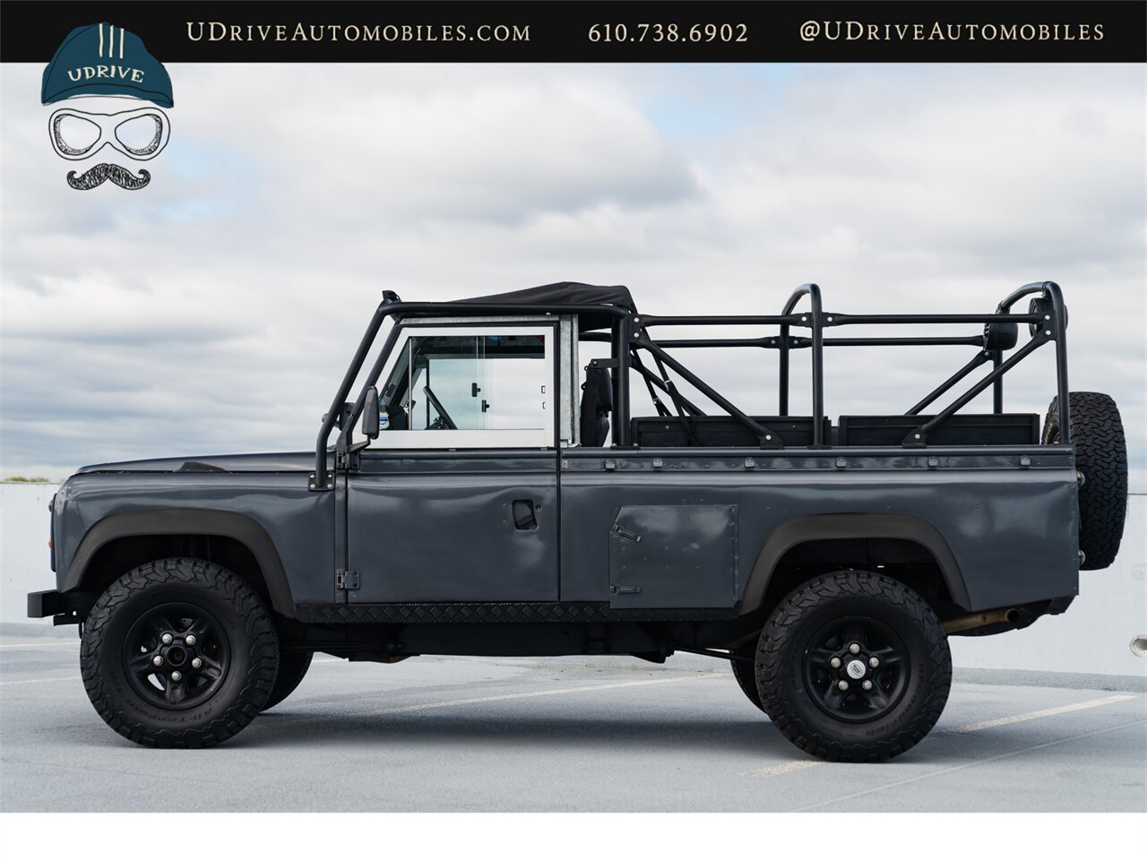 1986 Land Rover Defender Defender 110  Automatic Transmission 4.0L V8 Convertible Rear Jump Seats - Photo 7 - West Chester, PA 19382