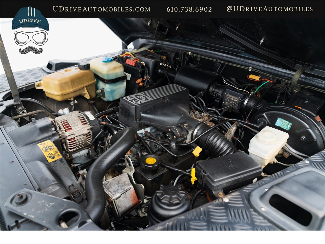 1986 Land Rover Defender Defender 110  Automatic Transmission 4.0L V8 Convertible Rear Jump Seats - Photo 58 - West Chester, PA 19382