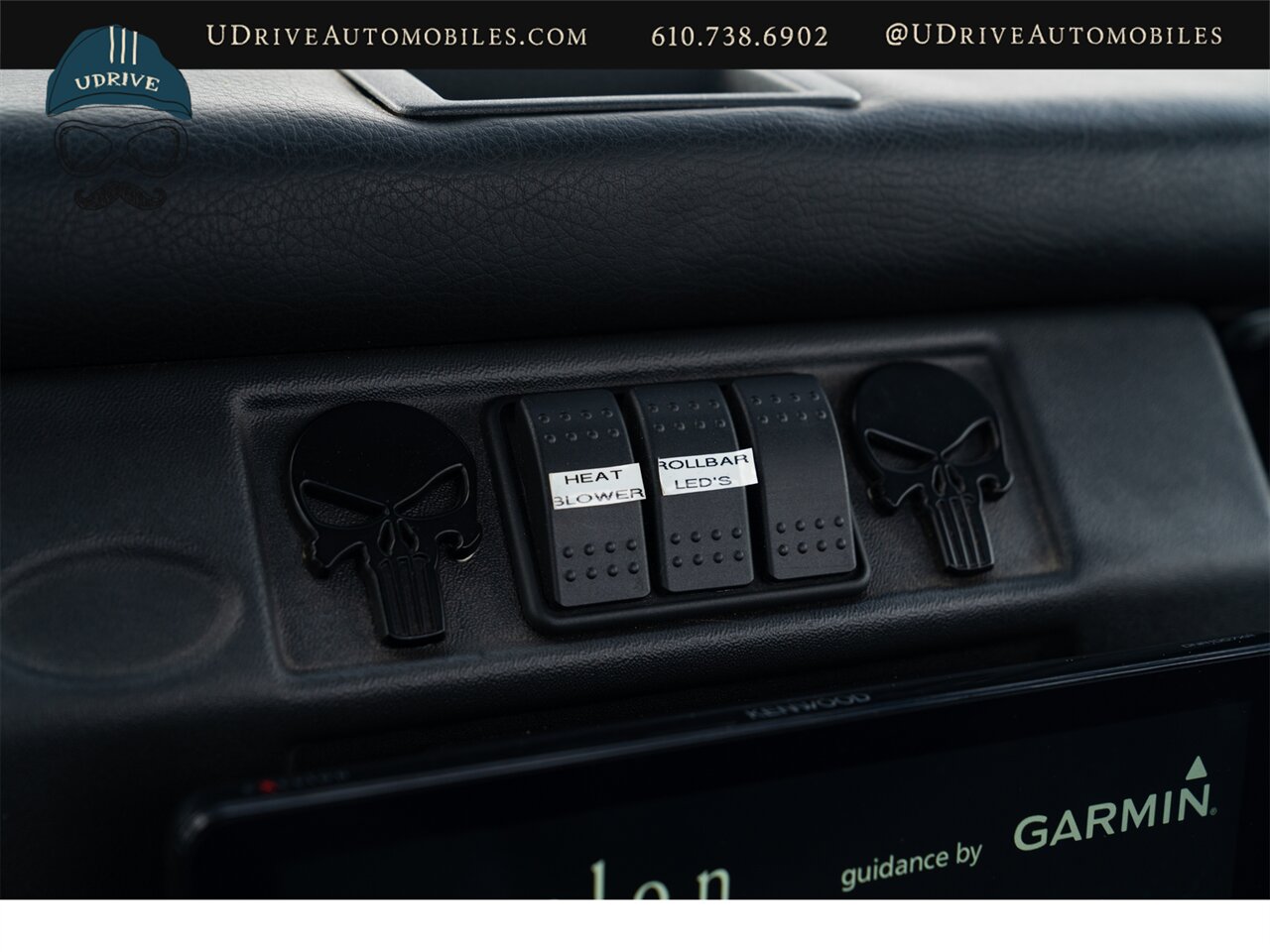 1986 Land Rover Defender Defender 110  Automatic Transmission 4.0L V8 Convertible Rear Jump Seats - Photo 50 - West Chester, PA 19382