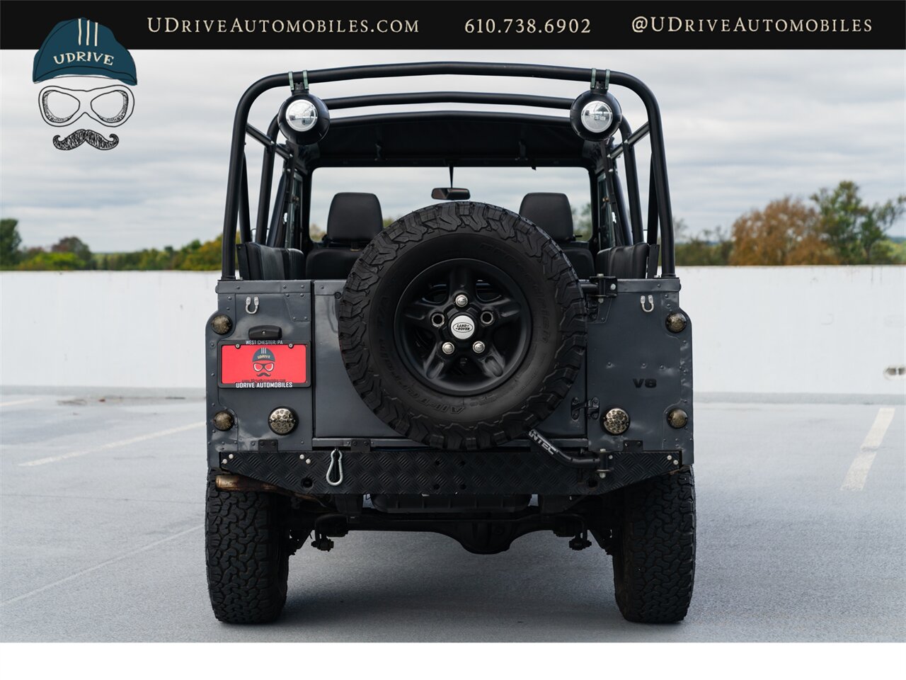 1986 Land Rover Defender Defender 110  Automatic Transmission 4.0L V8 Convertible Rear Jump Seats - Photo 27 - West Chester, PA 19382