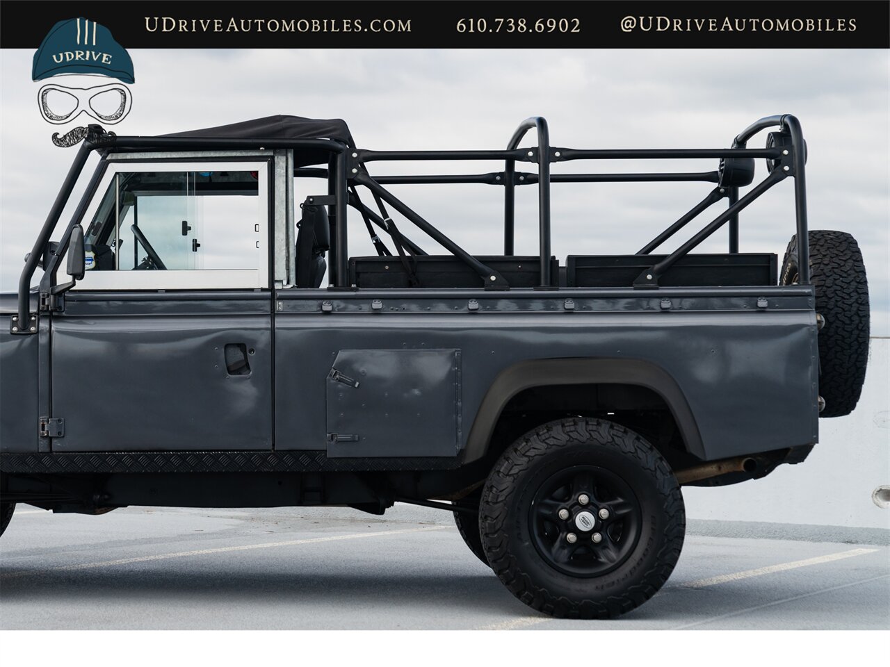 1986 Land Rover Defender Defender 110  Automatic Transmission 4.0L V8 Convertible Rear Jump Seats - Photo 37 - West Chester, PA 19382