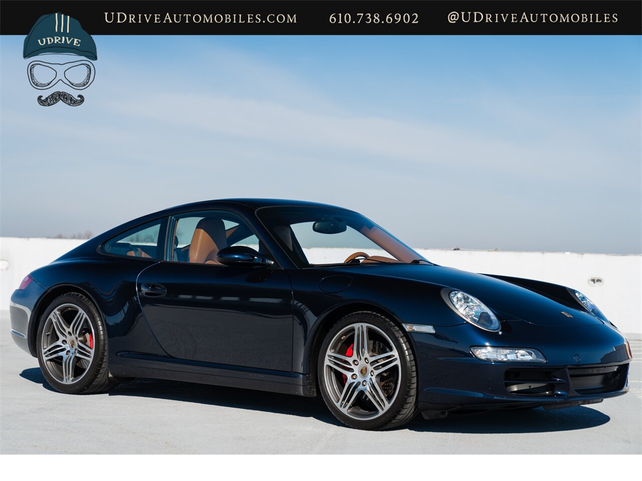 2008 Porsche 911 Carrera 4S  6 Speed 911 997 C4S Adap Spt Seats Lthr Console Dev Carpet Pntd Rockers Thick St Whl Turbo Wheels Red Tails Unique Spec - Photo 18 - West Chester, PA 19382