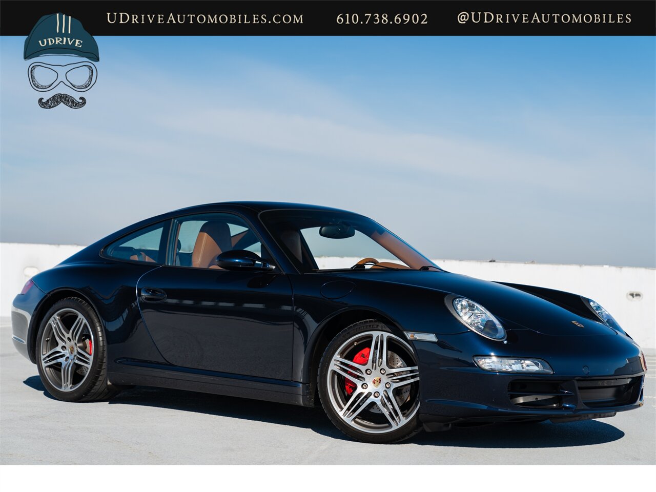 2008 Porsche 911 Carrera 4S  6 Speed 911 997 C4S Adap Spt Seats Lthr Console Dev Carpet Pntd Rockers Thick St Whl Turbo Wheels Red Tails Unique Spec - Photo 4 - West Chester, PA 19382