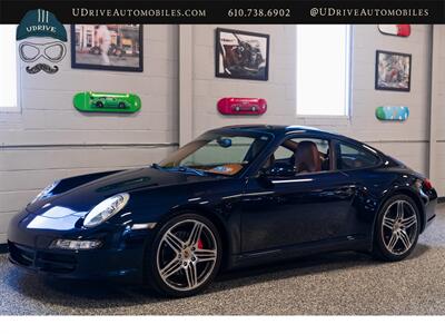 2008 Porsche 911 Carrera 4S  6 Speed 911 997 C4S Adap Spt Seats Lthr Console Dev Carpet Pntd Rockers Thick St Whl Turbo Wheels Read Tails Unique Spec