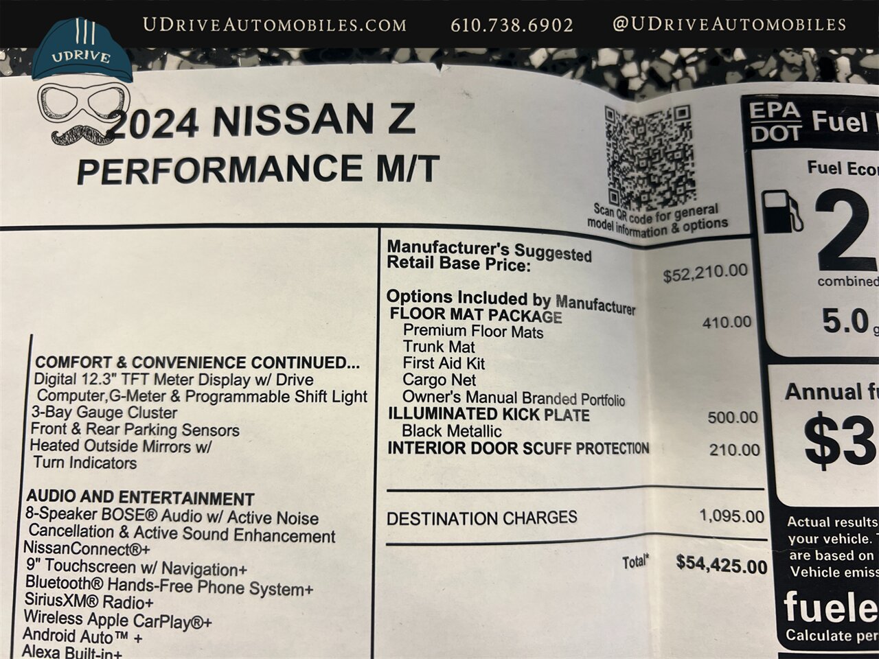 2024 Nissan Z Performance 6 Speed Manual Z1 and NISMO Upgrades BBK 1 Owner - Photo 64 - West Chester, PA 19382