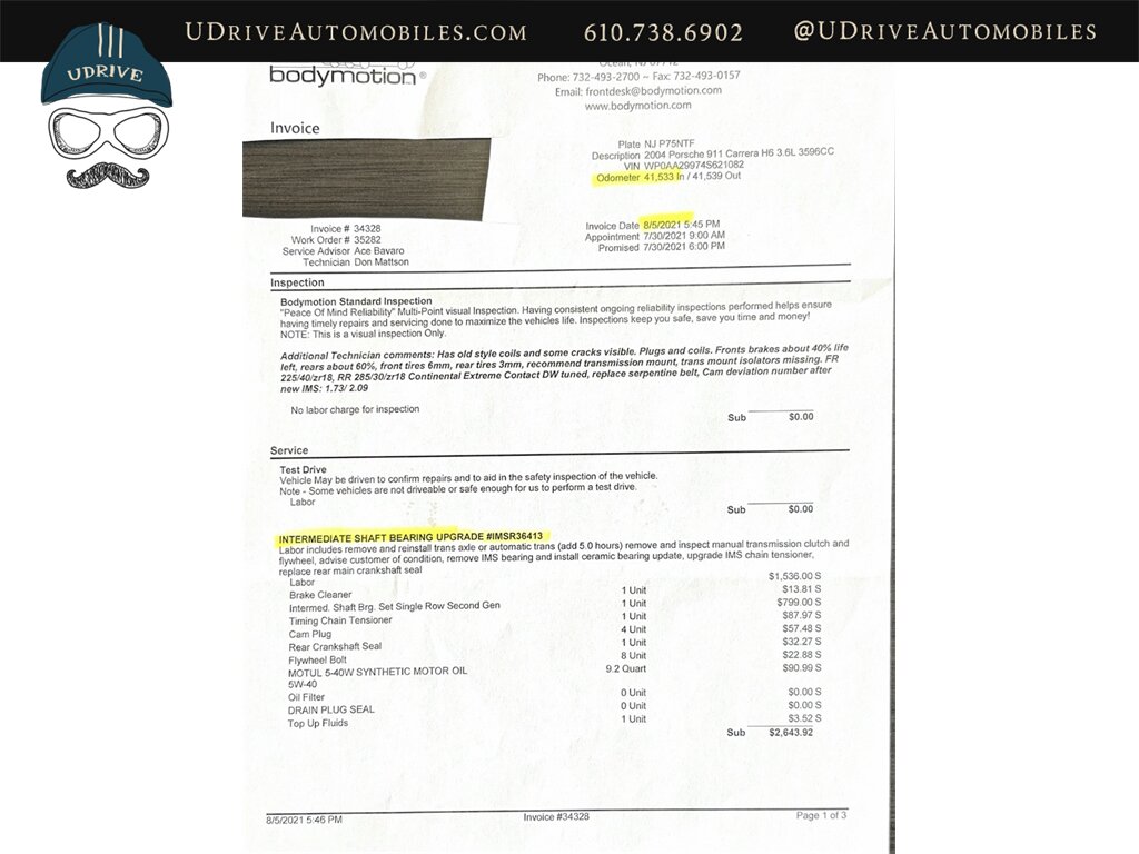 2004 Porsche 911 Carrera  Rear Wiper Thicker Steering Whl Power Seats $16k in Recent Service - Photo 22 - West Chester, PA 19382