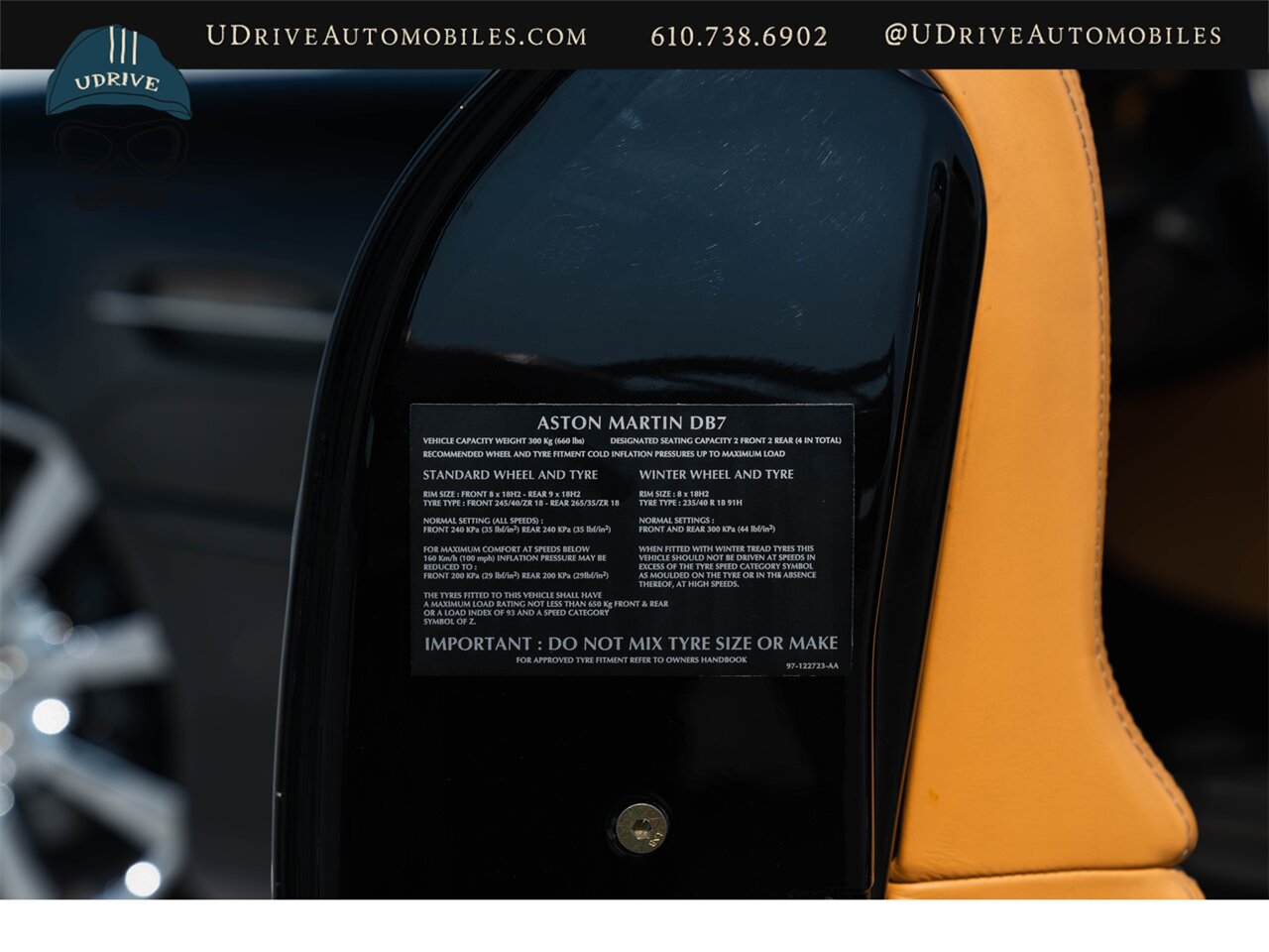 2000 Aston Martin DB7 Vantage 35k Miles 5.9L V12 - Photo 68 - West Chester, PA 19382
