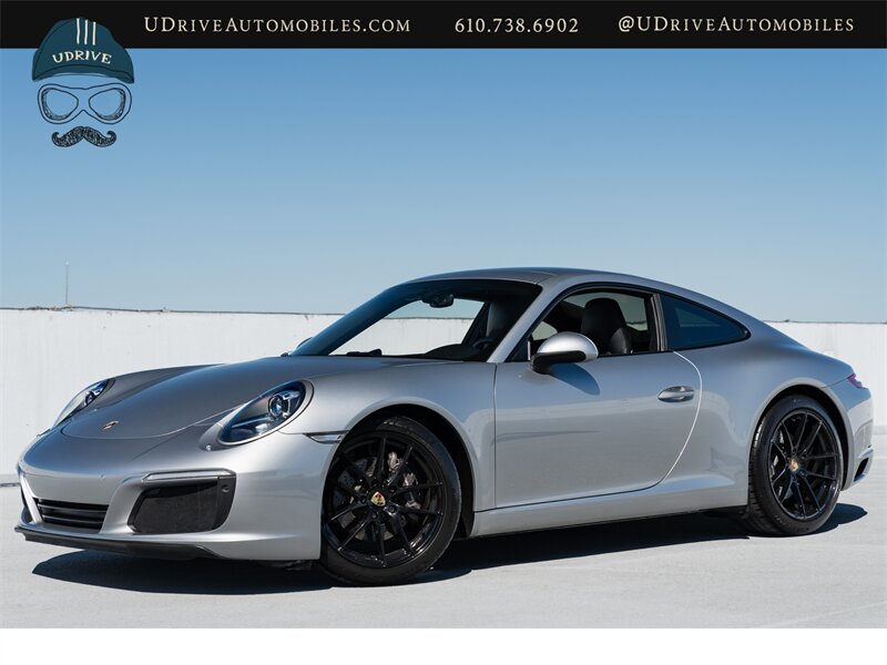 2017 Porsche 911 Carrera  991 GT Silver Prem Pkg 14-way Power Sport Seats Chrono