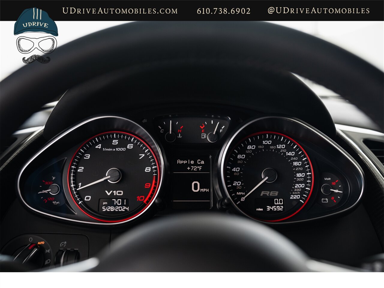 2010 Audi R8 5.2 Quattro  V10 6 Speed Manual - Photo 35 - West Chester, PA 19382