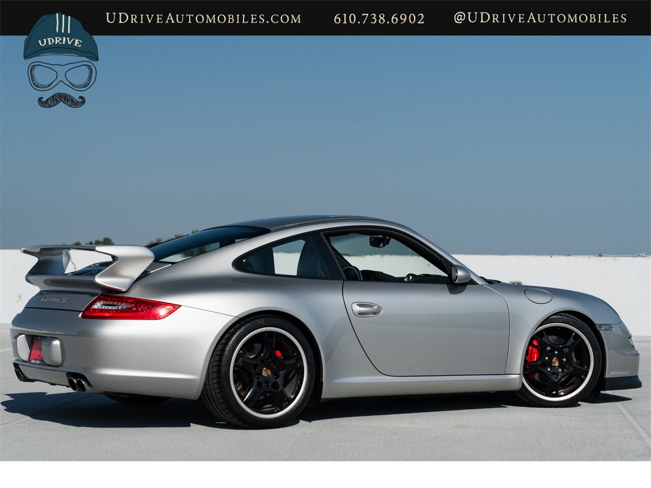 2006 Porsche 911 Carrera S  997S 6 Sp Factory Aerokit Chrono Sport Seats Wht Dials Alum Look Steer Whl Silver Belts - Photo 3 - West Chester, PA 19382