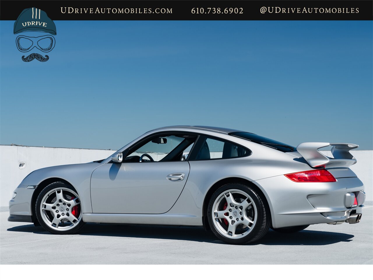 2006 Porsche 911 Carrera S  997S 6 Sp Factory Aerokit Chrono Sport Seats Wht Dials Alum Look Steer Whl Silver Belts - Photo 5 - West Chester, PA 19382