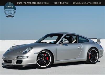 2006 Porsche 911 Carrera S  997S 6 Sp Factory Aerokit Chrono Sport Seats Wht Dials Alum Look Steer Whl Silver Belts Coupe
