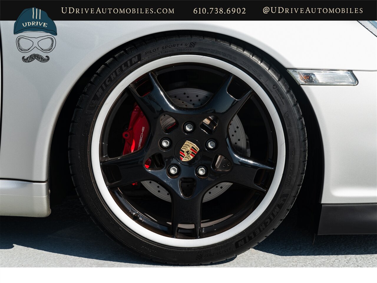 2006 Porsche 911 Carrera S  997S 6 Sp Factory Aerokit Chrono Sport Seats Wht Dials Alum Look Steer Whl Silver Belts - Photo 49 - West Chester, PA 19382