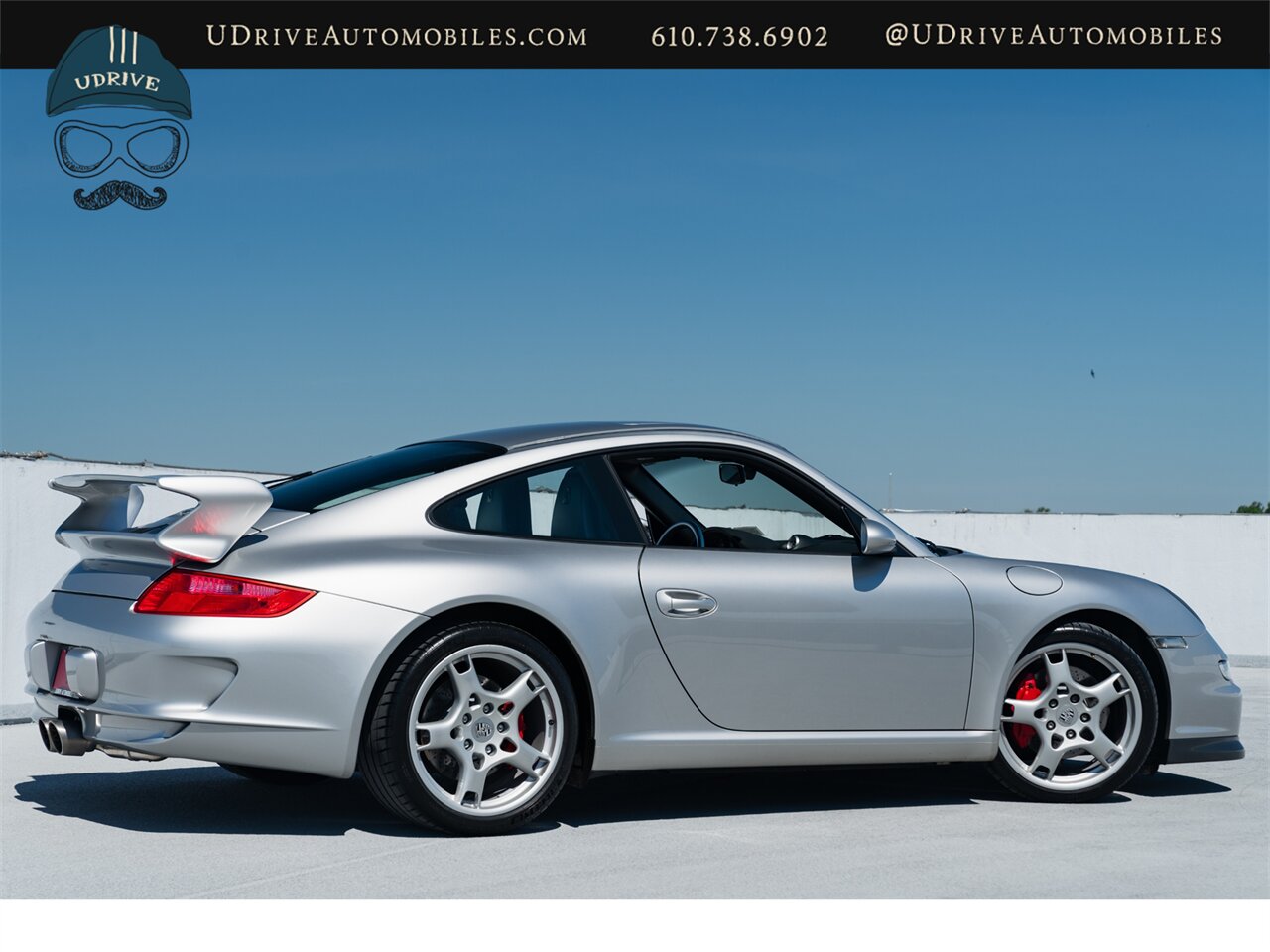 2006 Porsche 911 Carrera S  997S 6 Sp Factory Aerokit Chrono Sport Seats Wht Dials Alum Look Steer Whl Silver Belts - Photo 3 - West Chester, PA 19382