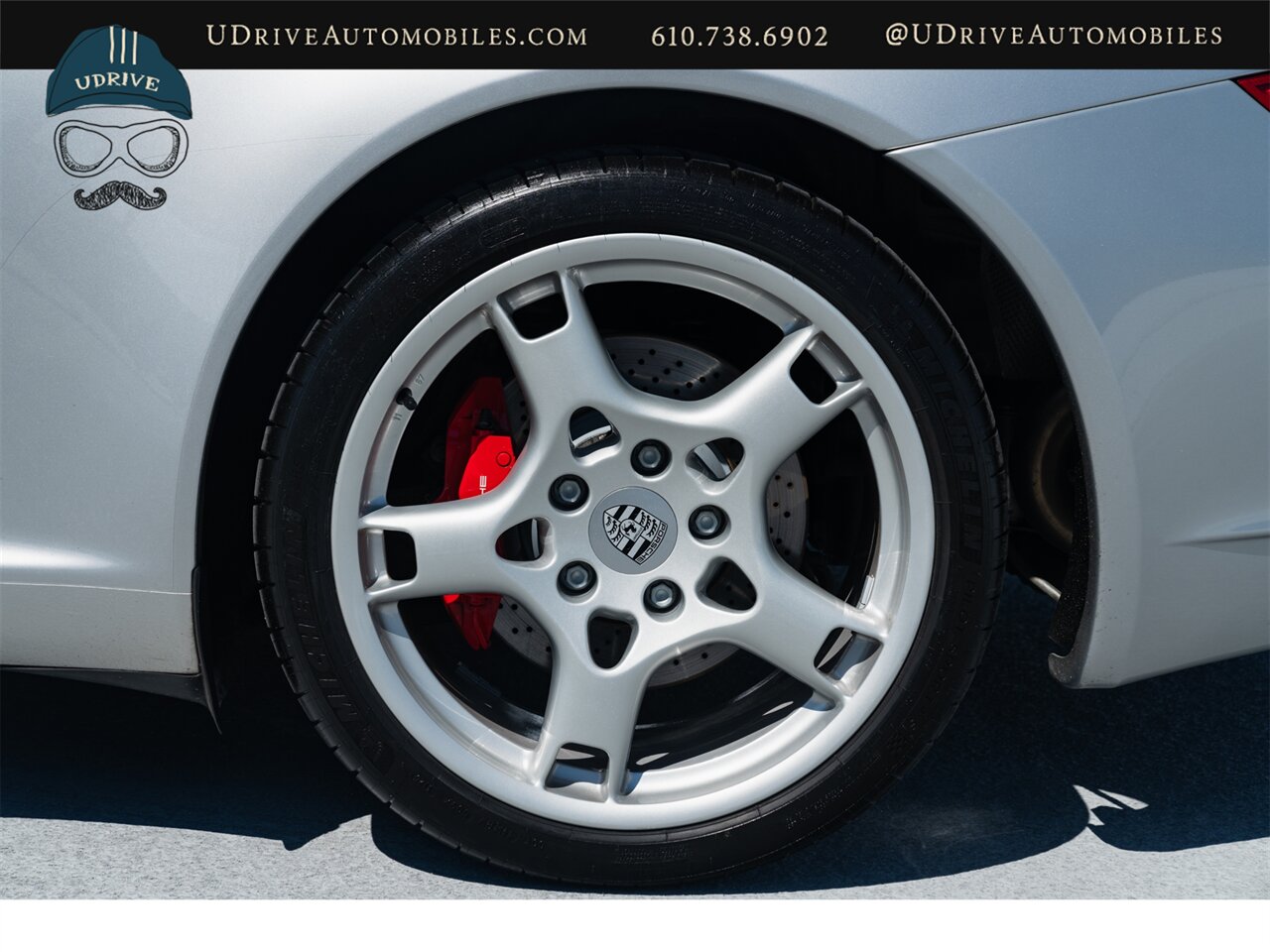 2006 Porsche 911 Carrera S  997S 6 Sp Factory Aerokit Chrono Sport Seats Wht Dials Alum Look Steer Whl Silver Belts - Photo 56 - West Chester, PA 19382