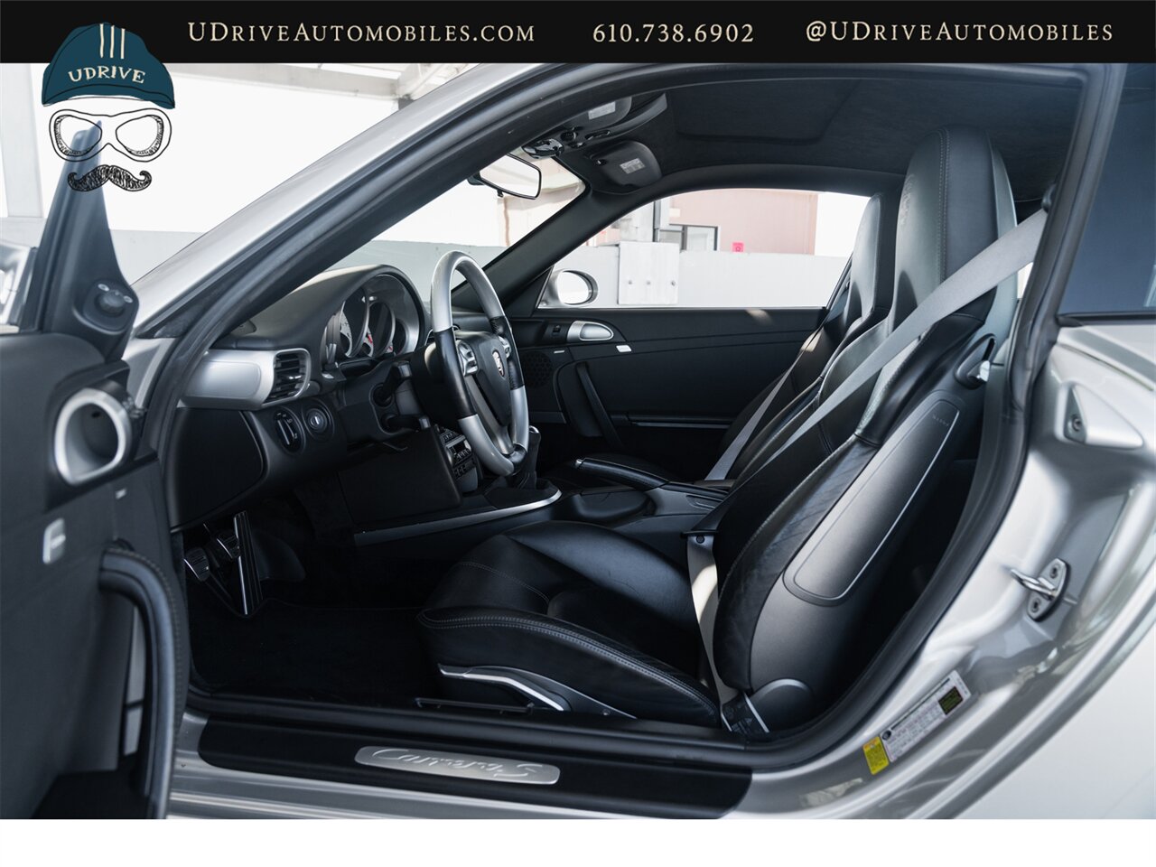2006 Porsche 911 Carrera S  997S 6 Sp Factory Aerokit Chrono Sport Seats Wht Dials Alum Look Steer Whl Silver Belts - Photo 33 - West Chester, PA 19382