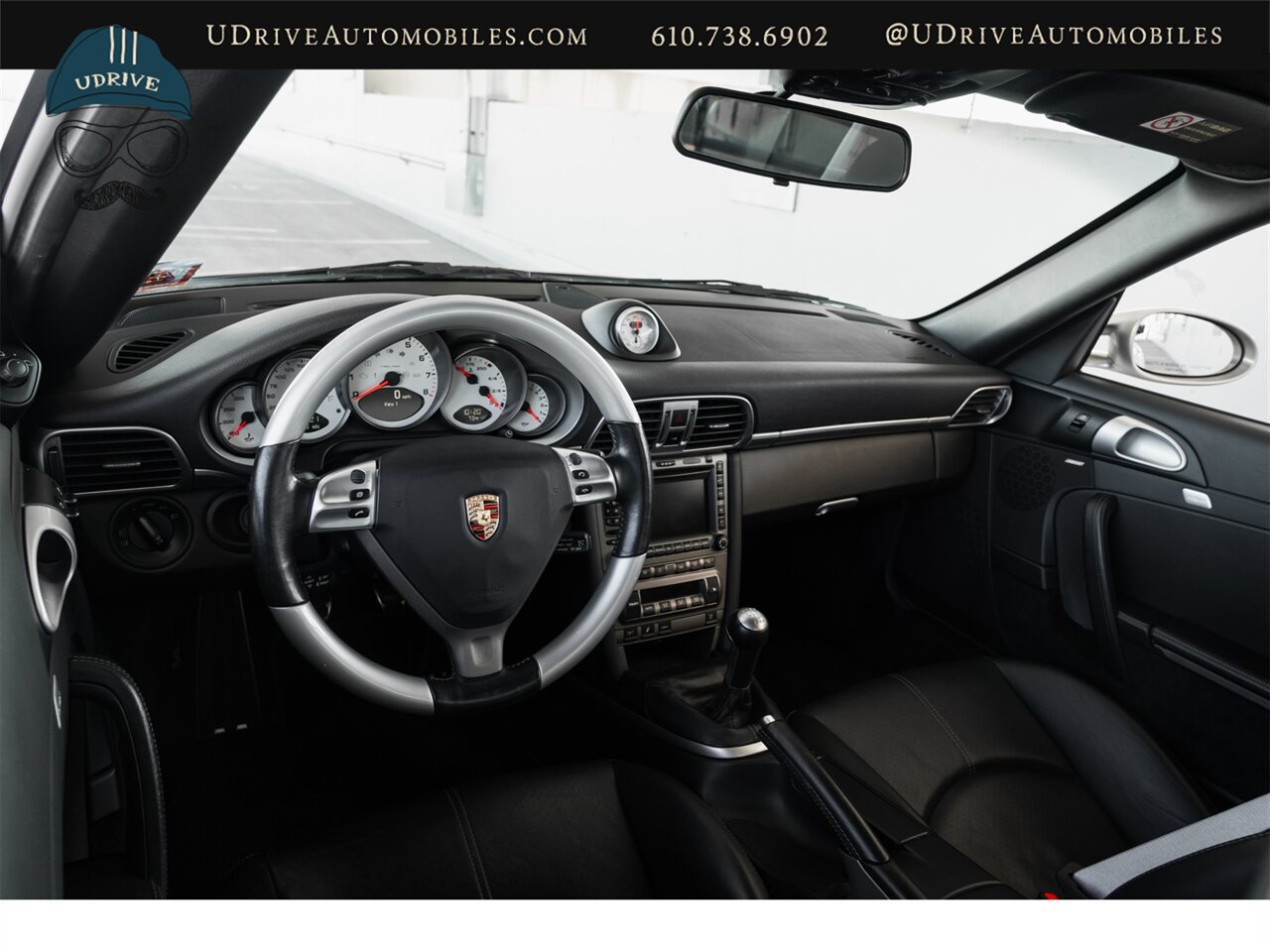 2006 Porsche 911 Carrera S  997S 6 Sp Factory Aerokit Chrono Sport Seats Wht Dials Alum Look Steer Whl Silver Belts - Photo 6 - West Chester, PA 19382