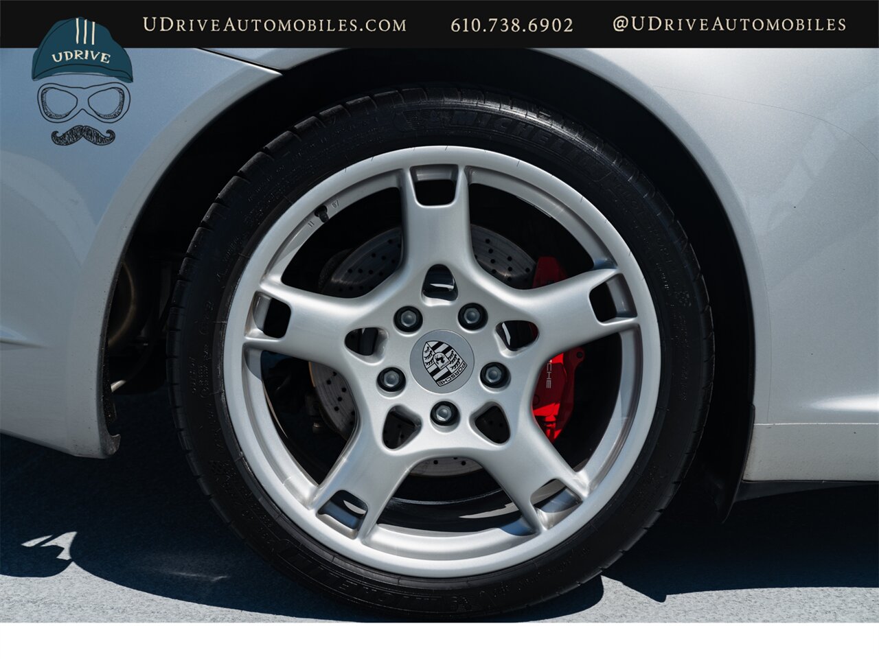 2006 Porsche 911 Carrera S  997S 6 Sp Factory Aerokit Chrono Sport Seats Wht Dials Alum Look Steer Whl Silver Belts - Photo 57 - West Chester, PA 19382