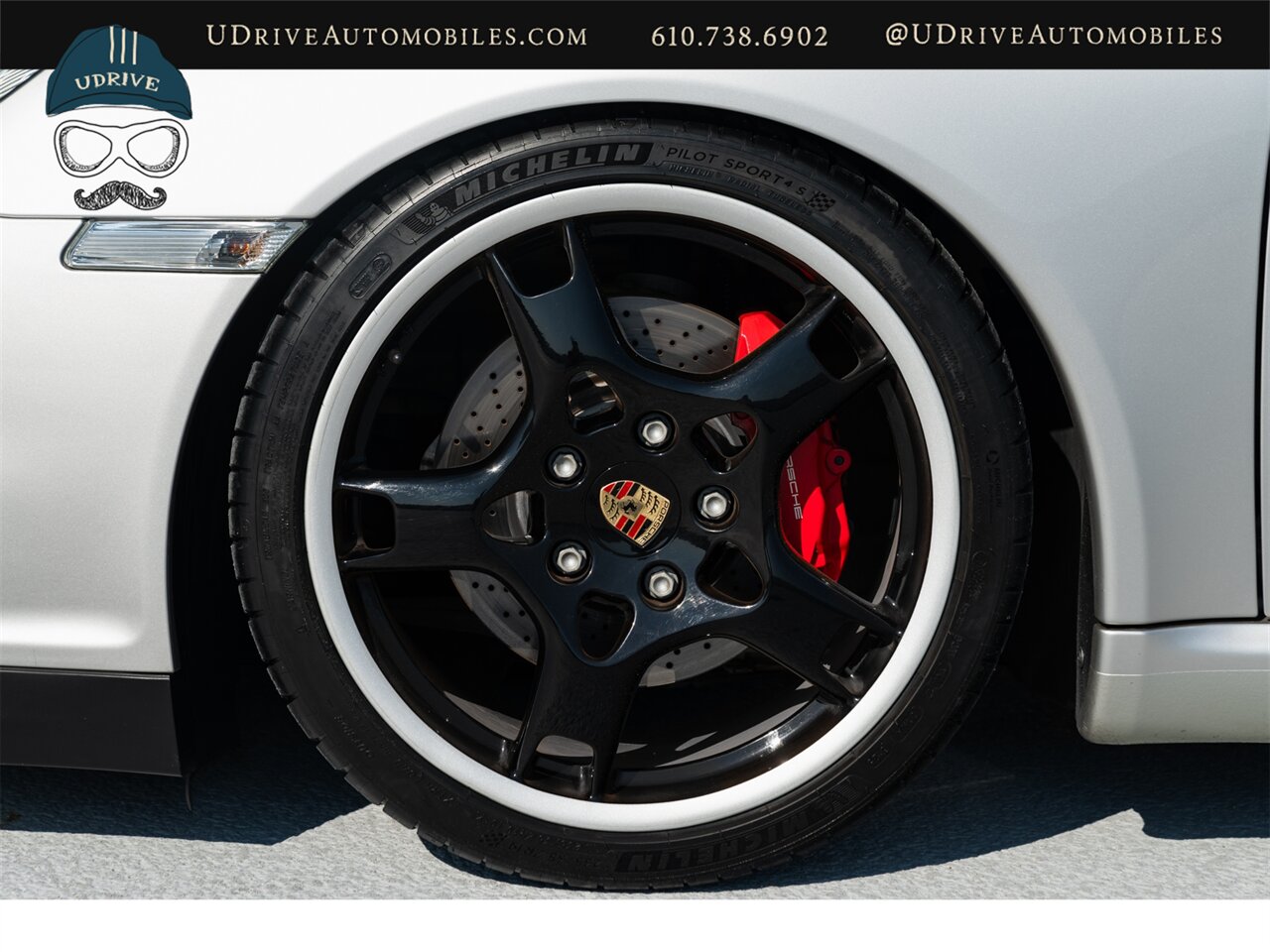 2006 Porsche 911 Carrera S  997S 6 Sp Factory Aerokit Chrono Sport Seats Wht Dials Alum Look Steer Whl Silver Belts - Photo 46 - West Chester, PA 19382