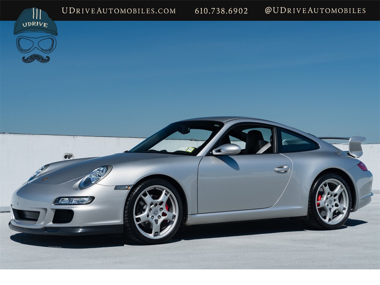 2006 Porsche 911 Carrera S  997S 6 Sp Factory Aerokit Chrono Sport Seats Wht Dials Alum Look Steer Whl Silver Belts - Photo 13 - West Chester, PA 19382