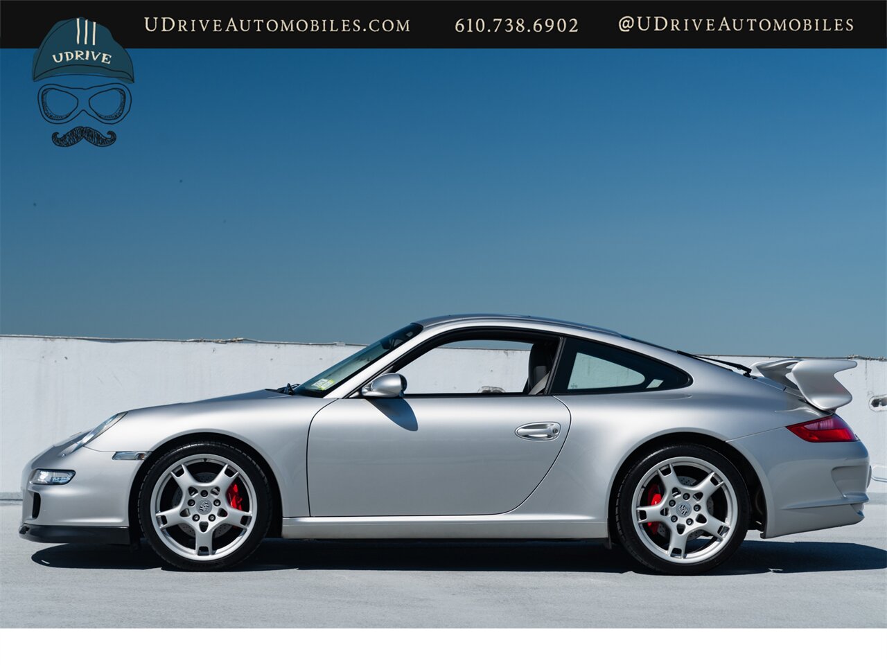 2006 Porsche 911 Carrera S  997S 6 Sp Factory Aerokit Chrono Sport Seats Wht Dials Alum Look Steer Whl Silver Belts - Photo 11 - West Chester, PA 19382